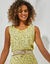 Ceinture tressée boucle ovale (doré)
