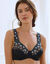 Soutien-gorge grand maintien microfibre Caminata - avec armatures (noir)