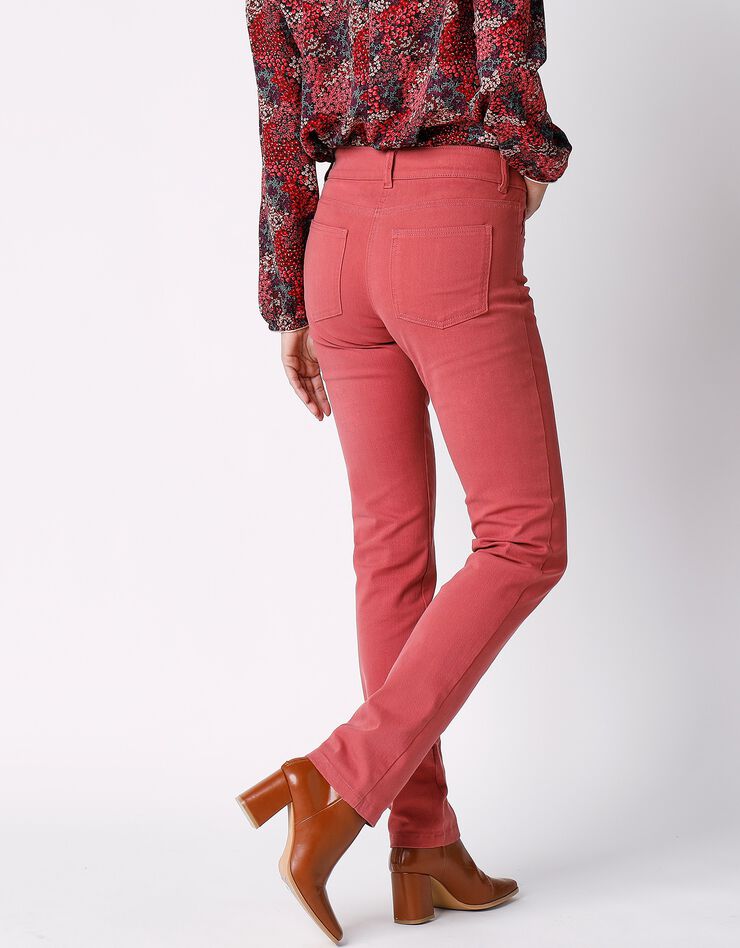 Pantalon droit gainant - grande stature entrej. 78 cm (terracotta) Pantalon droit gainant - grande stature entrej. 78 cm (terracotta)