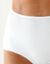 Culotte coton stretch côtes plates forme maxi (blanc + noir)