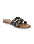 Mules plates en cuir, Hamia (noir)