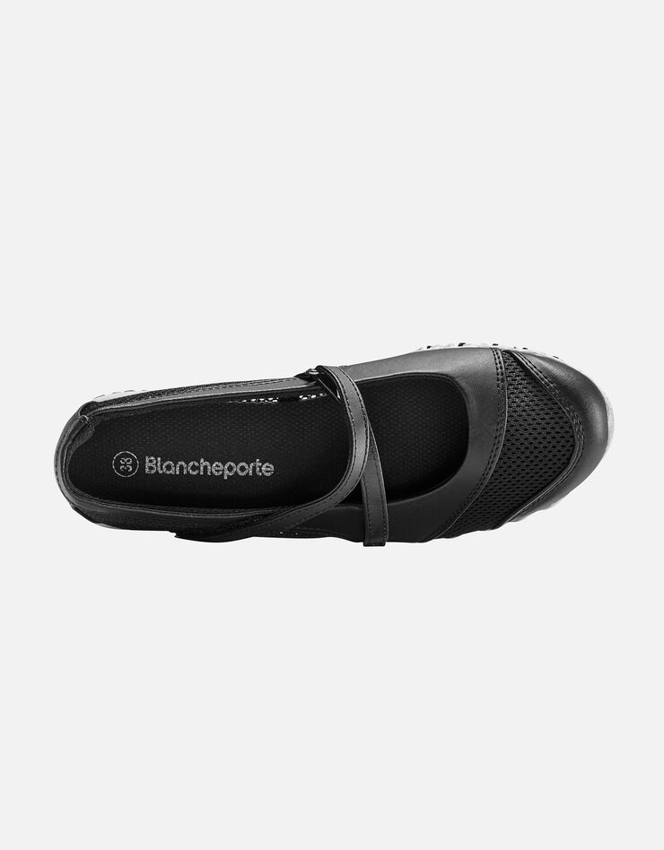 Ballerines de sport scratchées ultra-souples (noir) Ballerines de sport scratchées ultra-souples (noir)