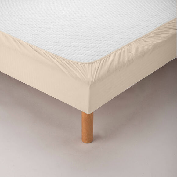 Bande cache-sommier tissu microfibre (sable)