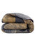 Couette polyester imprimée Gingko 200 g/m²  (noir)