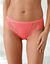 Culotte midi dentelle - lot de 3 (marine + corail + poudre)
