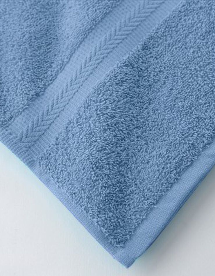 Eponge unie 420 g/m2 confort moelleux (bleu jean) Eponge unie 420 g/m2 confort moelleux (bleu jean)