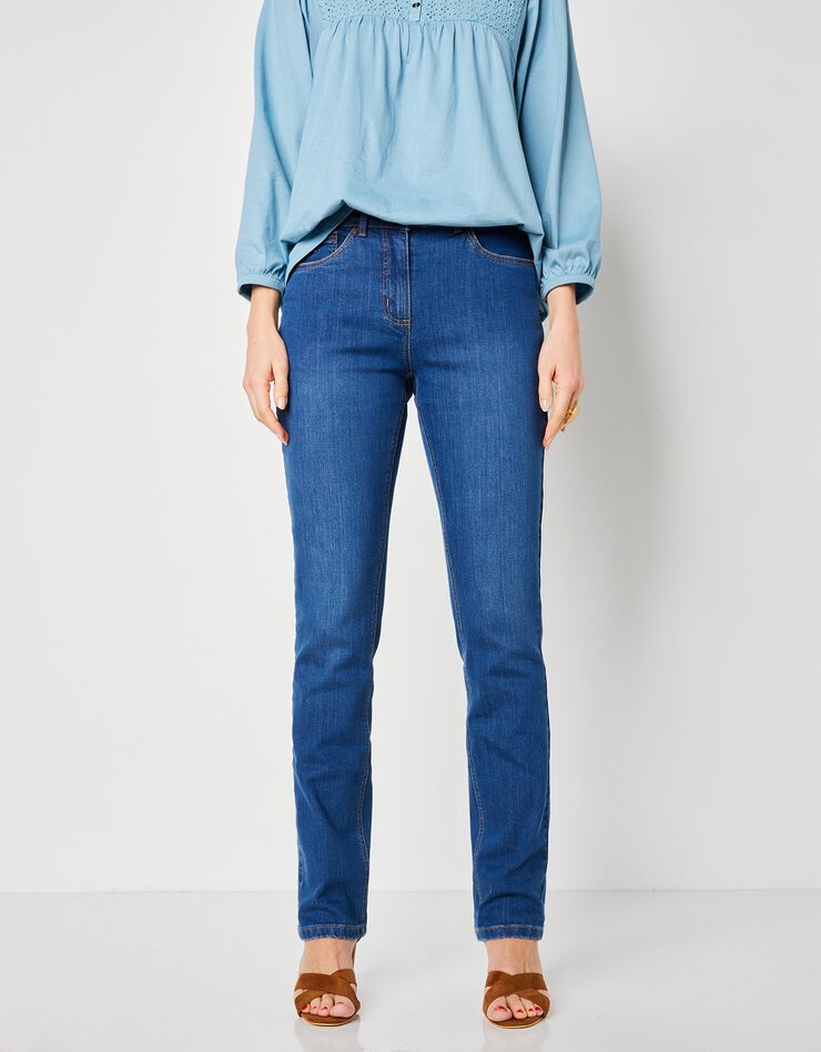 Jean stretch coupe droite (stone) Jean stretch coupe droite (stone)