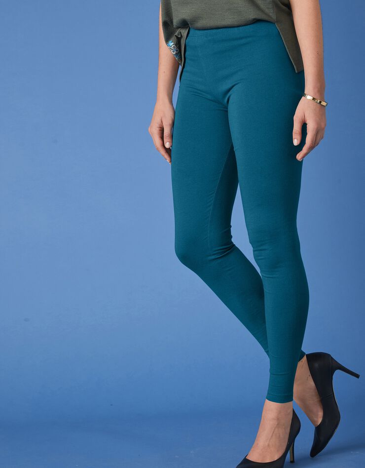 Legging maille jersey (bleu canard) Legging maille jersey (bleu canard)