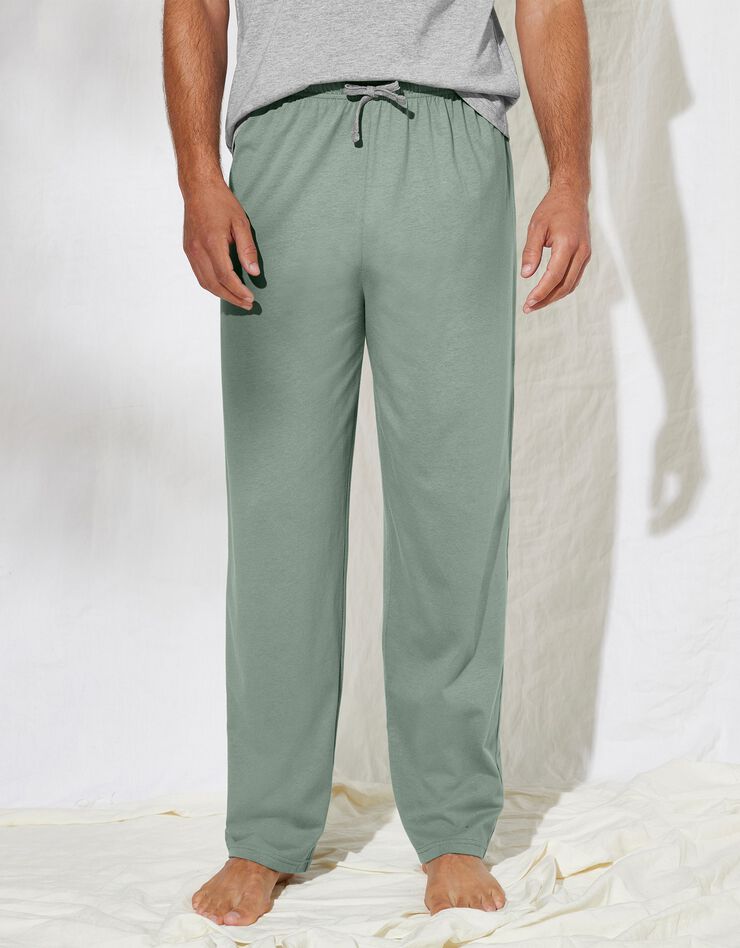 Pantalon pyjama uni vert (vert) Pantalon pyjama uni vert (vert)