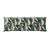 Long coussin de sol imprimé feuillage (vert)
