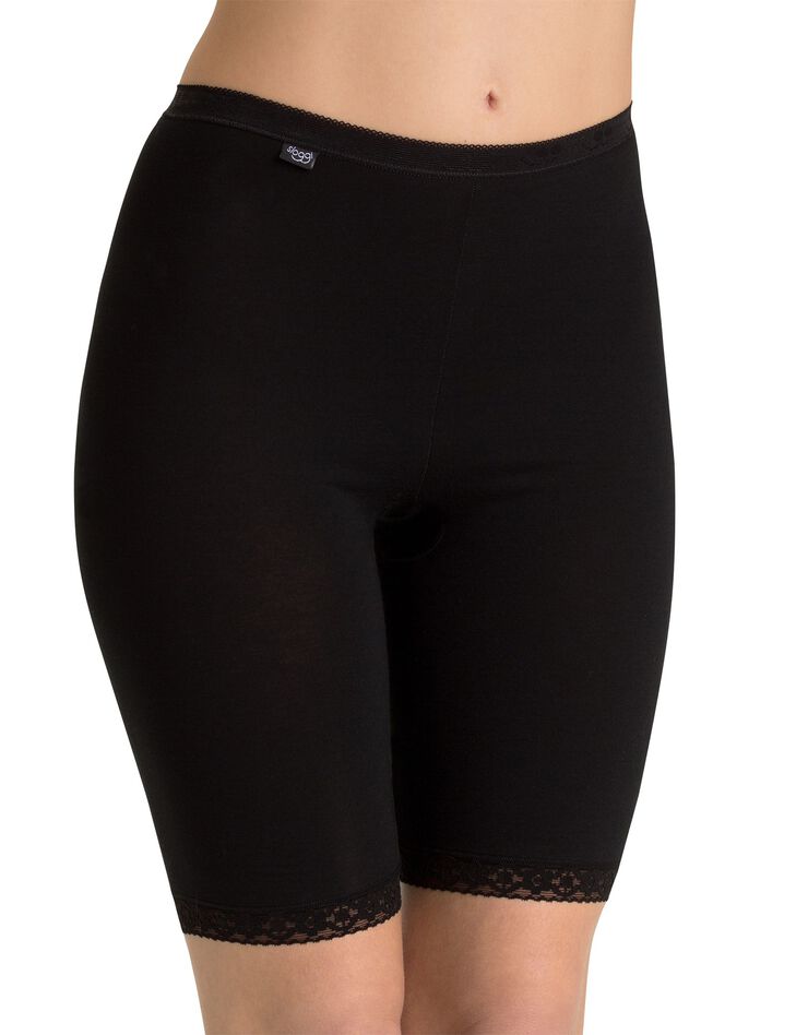 Panty "Basic+" indéformable coton stretch (noir) Panty "Basic+" indéformable coton stretch (noir)