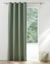 Rideau occultant bachette uni (eucalyptus)