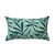 Housse de coussin imprim&eacute; feuillage (amande)