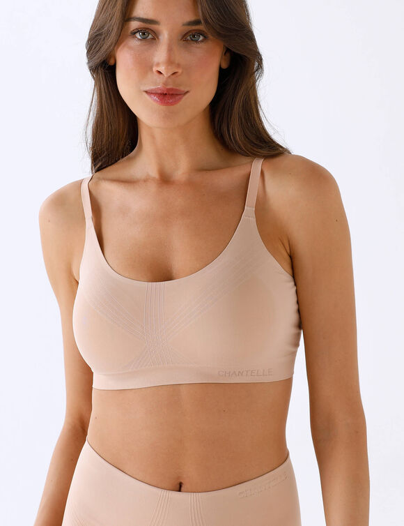 Soutien-gorge gainant coques amovibles Smooth Comfort &ndash; sans armatures (nude)