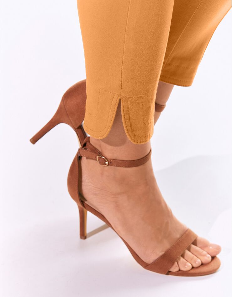Jegging coupe 7/8ème fuselée ultra strech (mangue) Jegging coupe 7/8ème fuselée ultra strech (mangue)