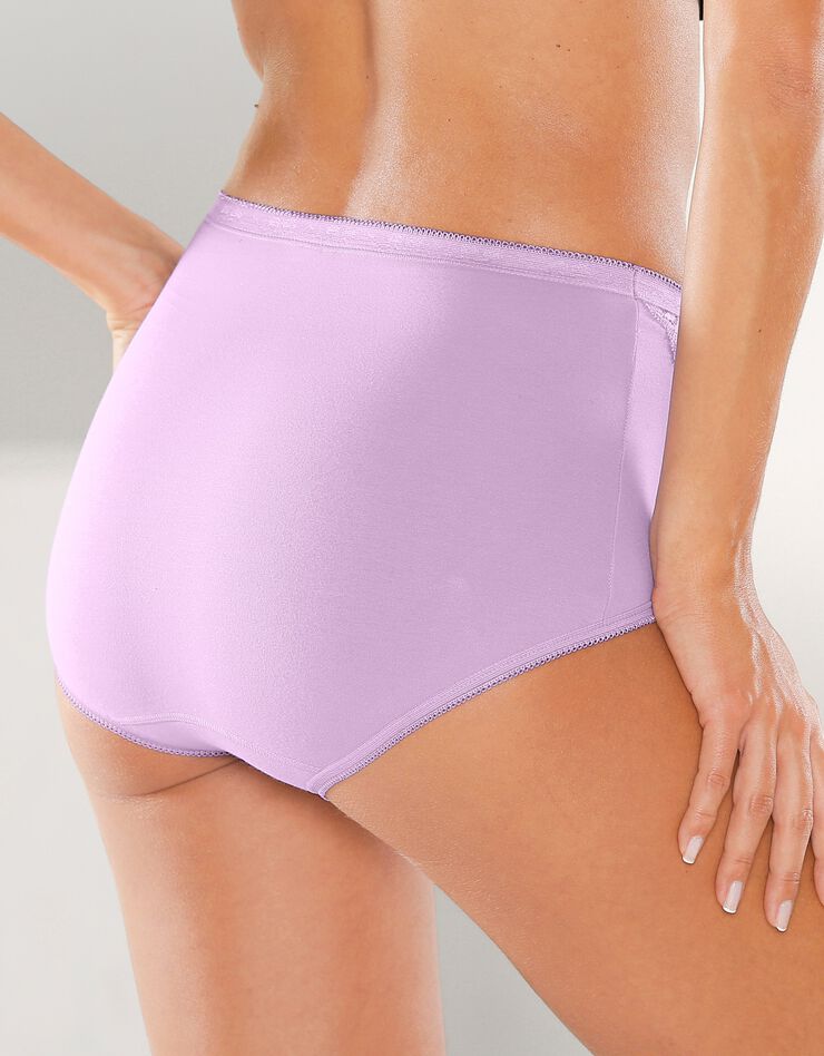 Culotte super maxi dentelle - lot de 3 (ciel + corail + lavande) Culotte super maxi dentelle - lot de 3 (ciel + corail + lavande)