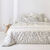 Linge de lit Jade - coton 57 fils/cm&sup2; (&eacute;cru)