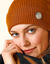 Bonnet bouton bijou (caramel)