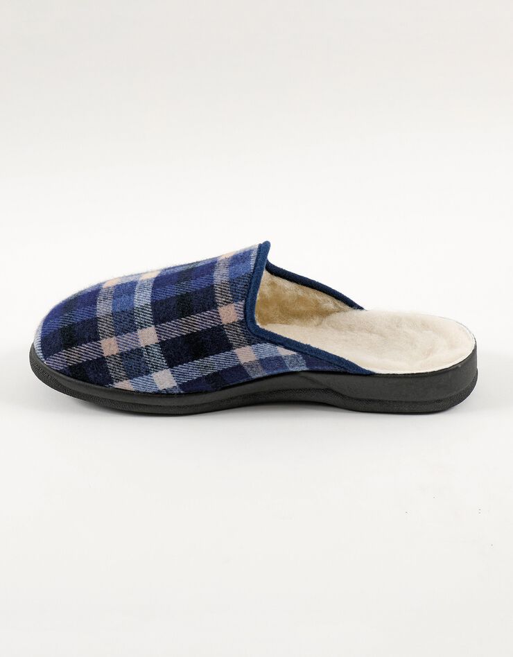 Mules homme fourrées - jusqu'au 47 (bleu) Mules homme fourrées - jusqu'au 47 (bleu)
