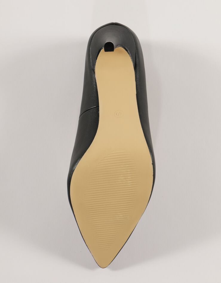 Escarpins noir première cuir (noir)