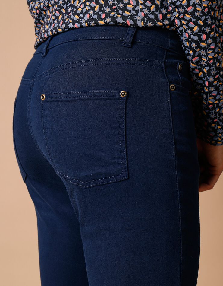 Pantalon 7/8ème fuselé stretch (marine) Pantalon 7/8ème fuselé stretch (marine)