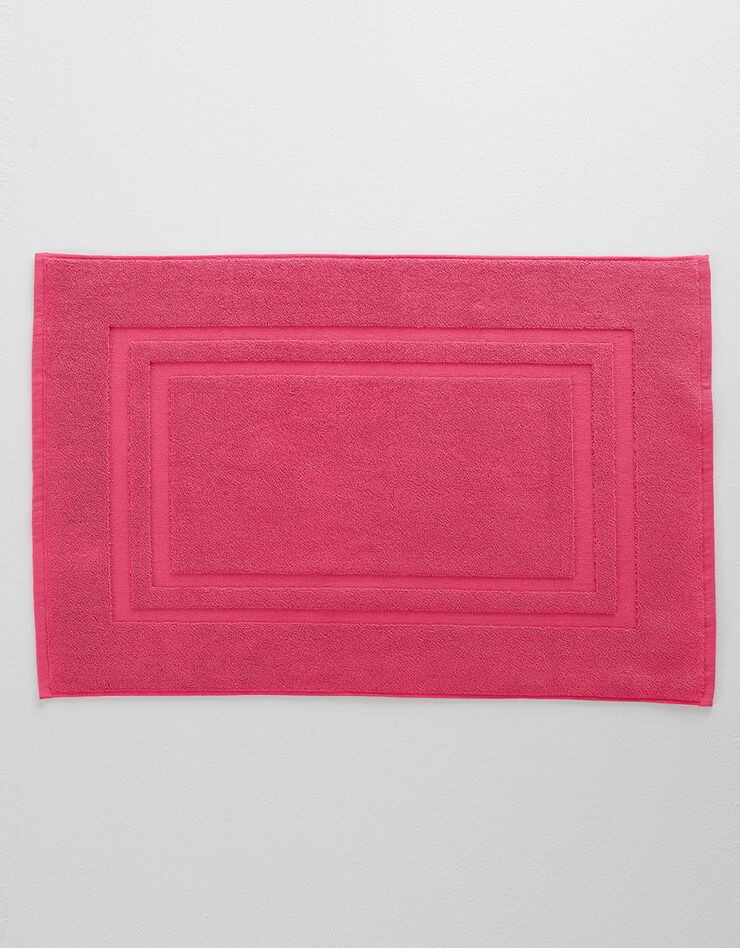 Tapis de bain éponge double liteau (grenade) Tapis de bain éponge double liteau (grenade)