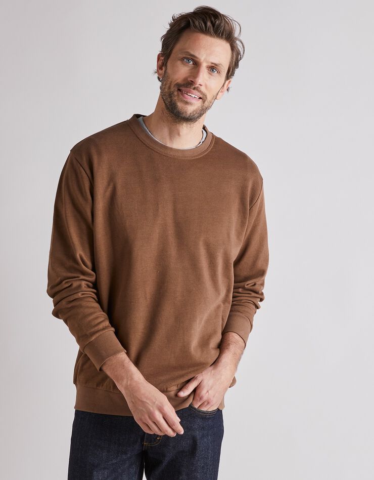Sweat molleton col rond (cuivre) Sweat molleton col rond (cuivre)