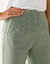 Pantalon 7/8ème gainant, taille haute (vert grisé)