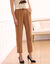 Pantalon 7/8ème fuselé fluide (caramel)