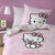 Parure de lit Hello Kitty Cute&reg; coton (rose)