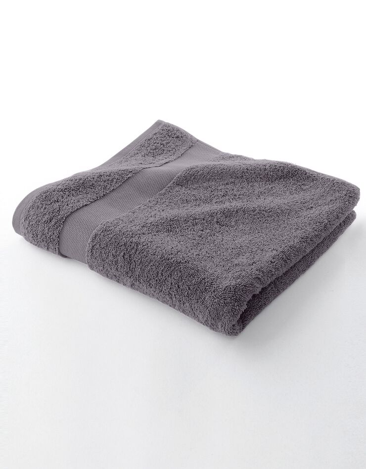 Éponge unie coton modal 500 g/m² (gris)