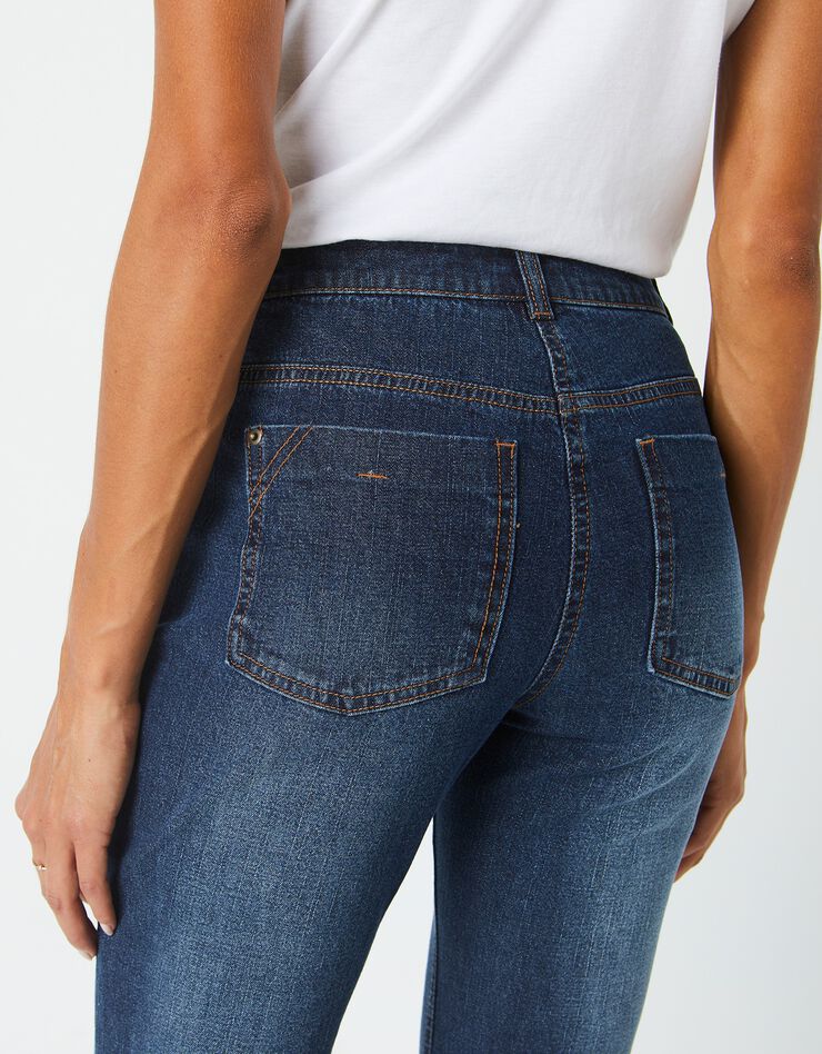 Jean bootcut coupe stretch, spécial petites (dark blue) Jean bootcut coupe stretch, spécial petites (dark blue)
