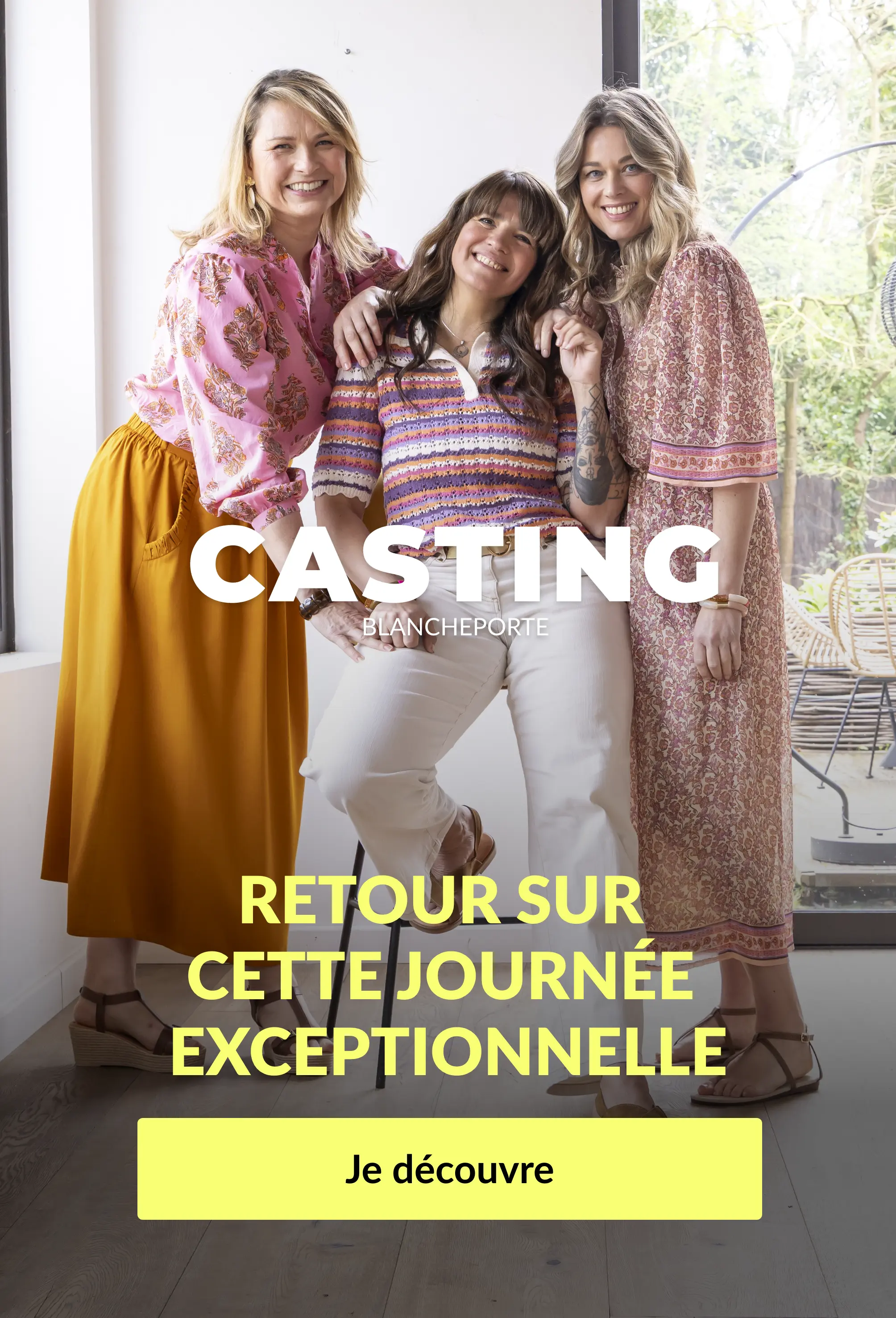 Découvrez les coulisses de notre 13ème casting Blancheporte