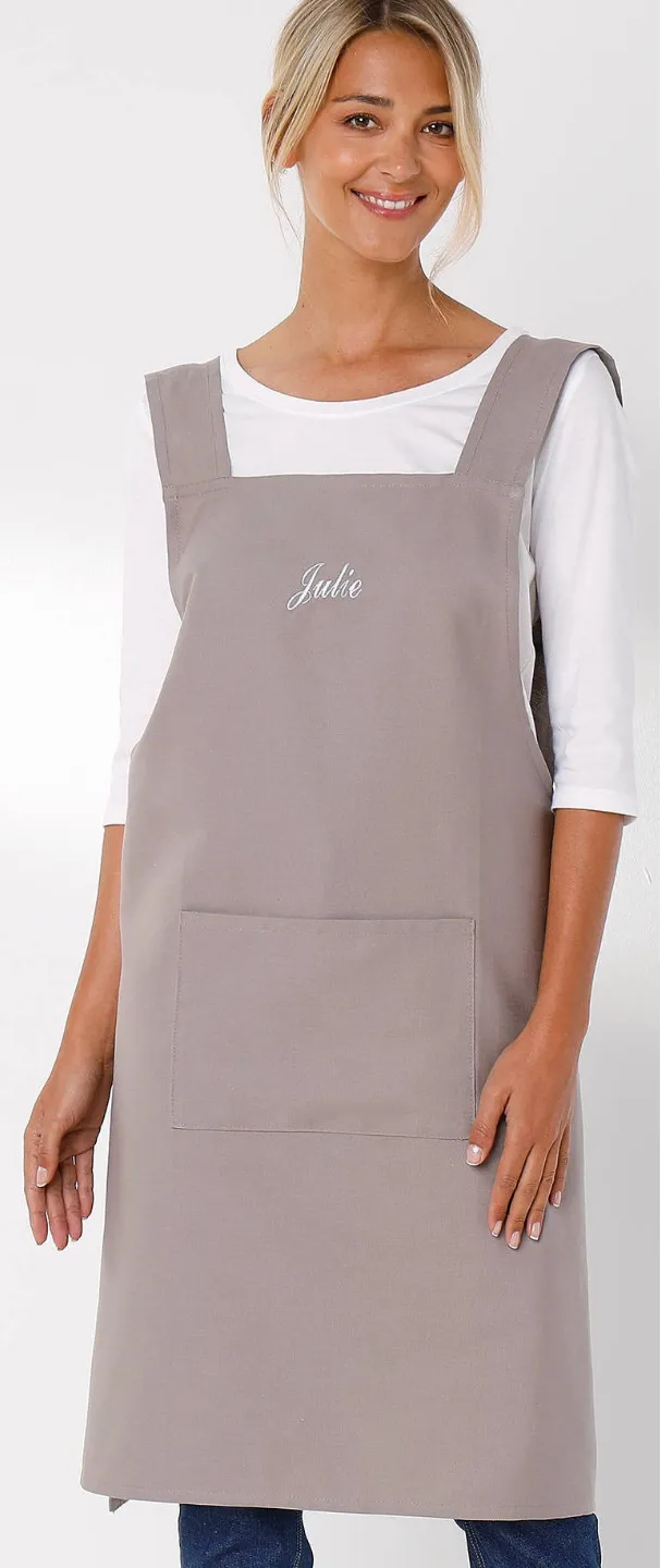 Tablier de cuisine japonais, coton uni personnalisé - Blog Blancheporte