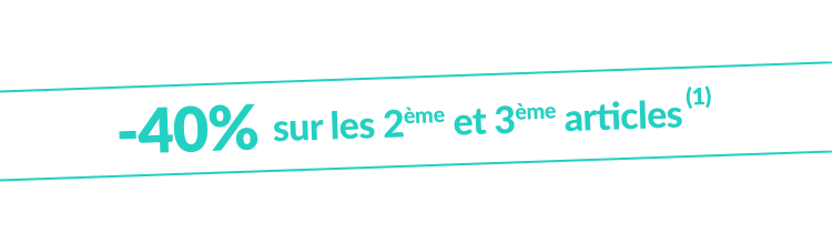 -40% sur les 2ème et 3ème articles + un sac Little Marcel offert pour toute commande avec le code 499002