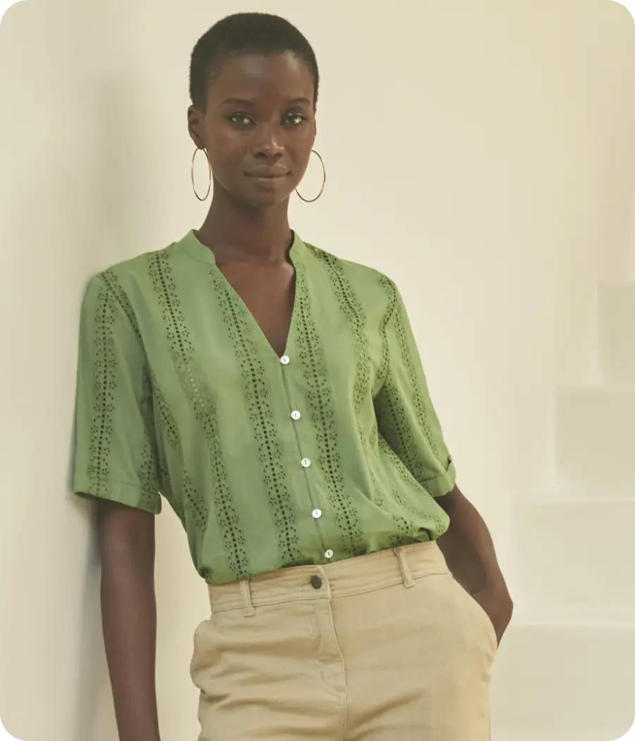 Craquez pour la blouse chez Blancheporte, la pièce indispensable de l'été du 34 au 58