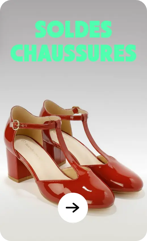 Soldes chaussures jusqu'à -75%