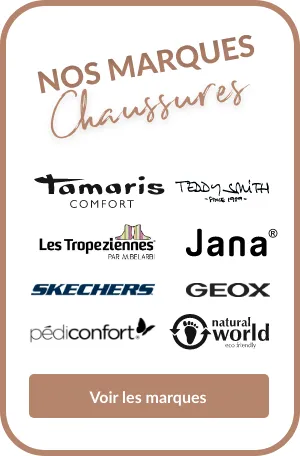 Profitez d'une sélection de grandes marques chaussures chez Blancheporte