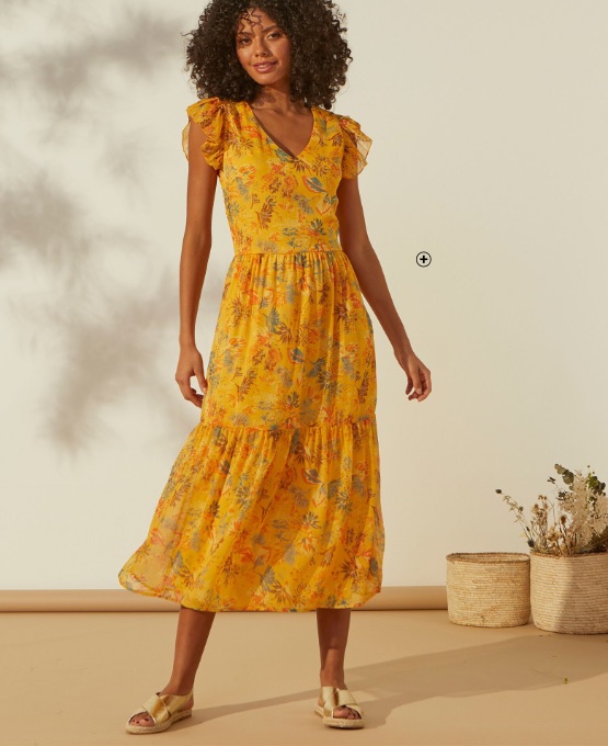 Tunique femme blanche ample macramé manches 3/4 pas cher - Blancheporte