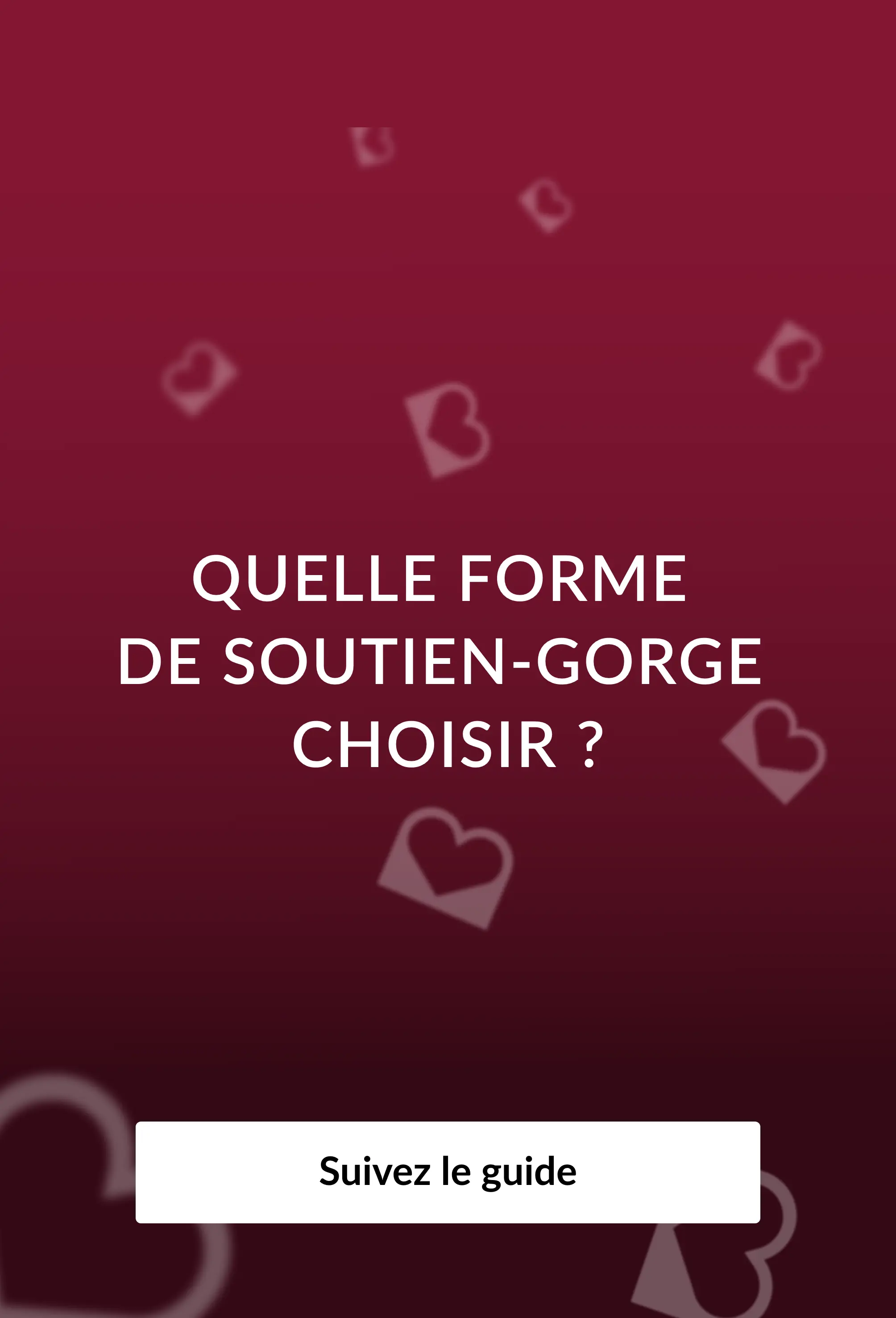 Guide soutien-gorge Blancheporte
