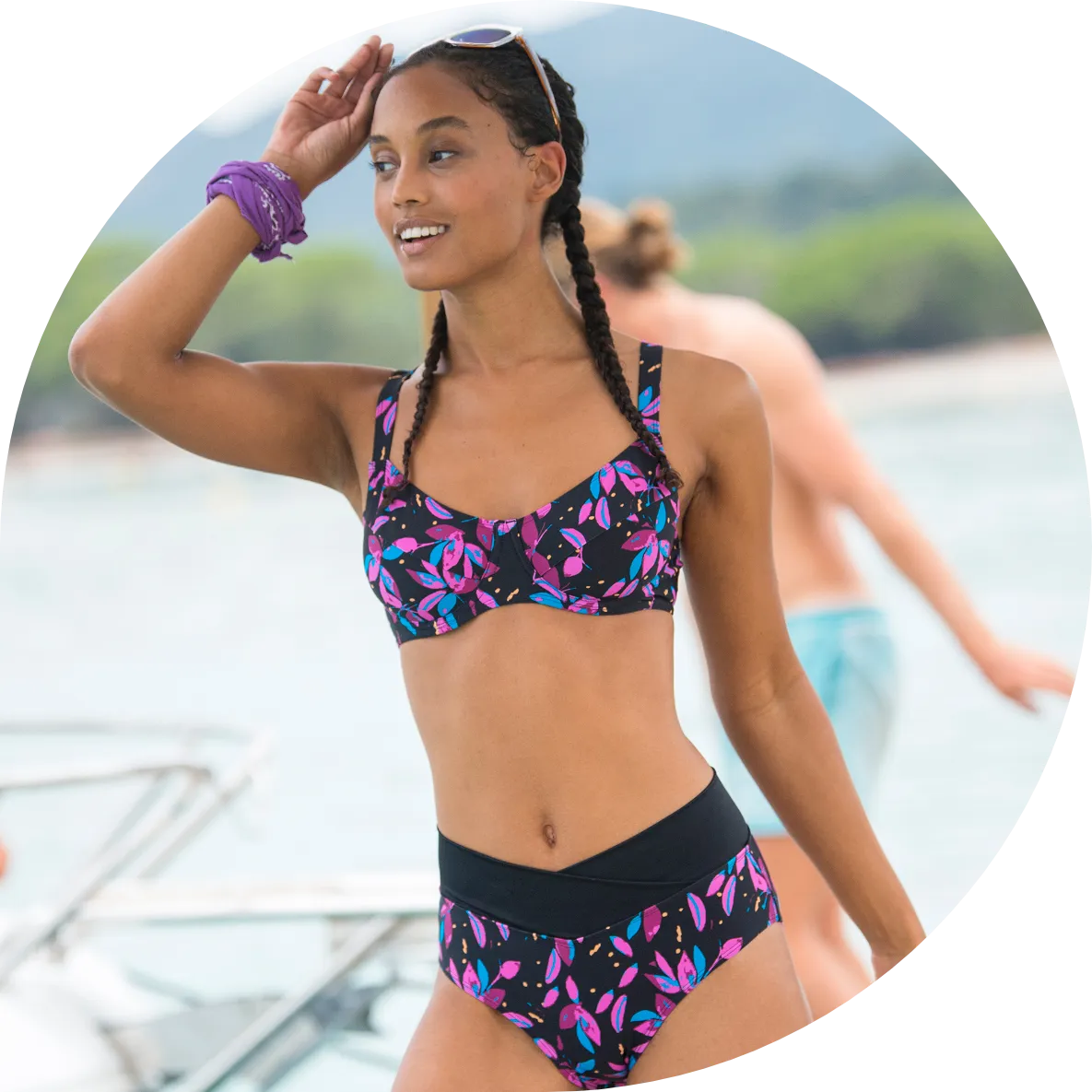 Haut de maillot de bain balconnet Linao, idéal pour bien choisir sa taille et sa forme de maillot de bain | Blancheporte