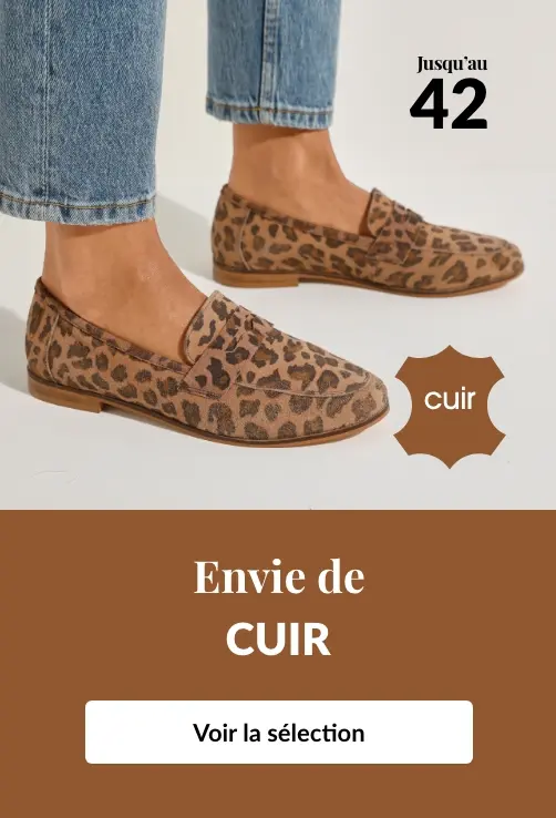 Craquez pour une sélection spéciale cuir chez Blancheporte