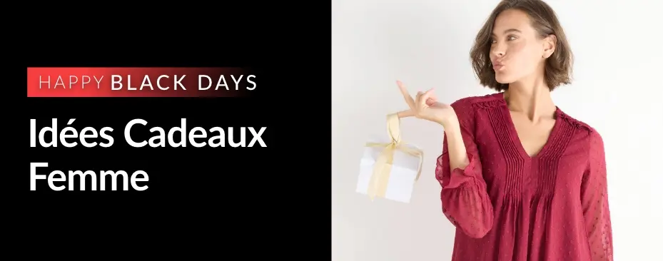 Happy Black Days : profitez de nos idées de cadeaux pour elle