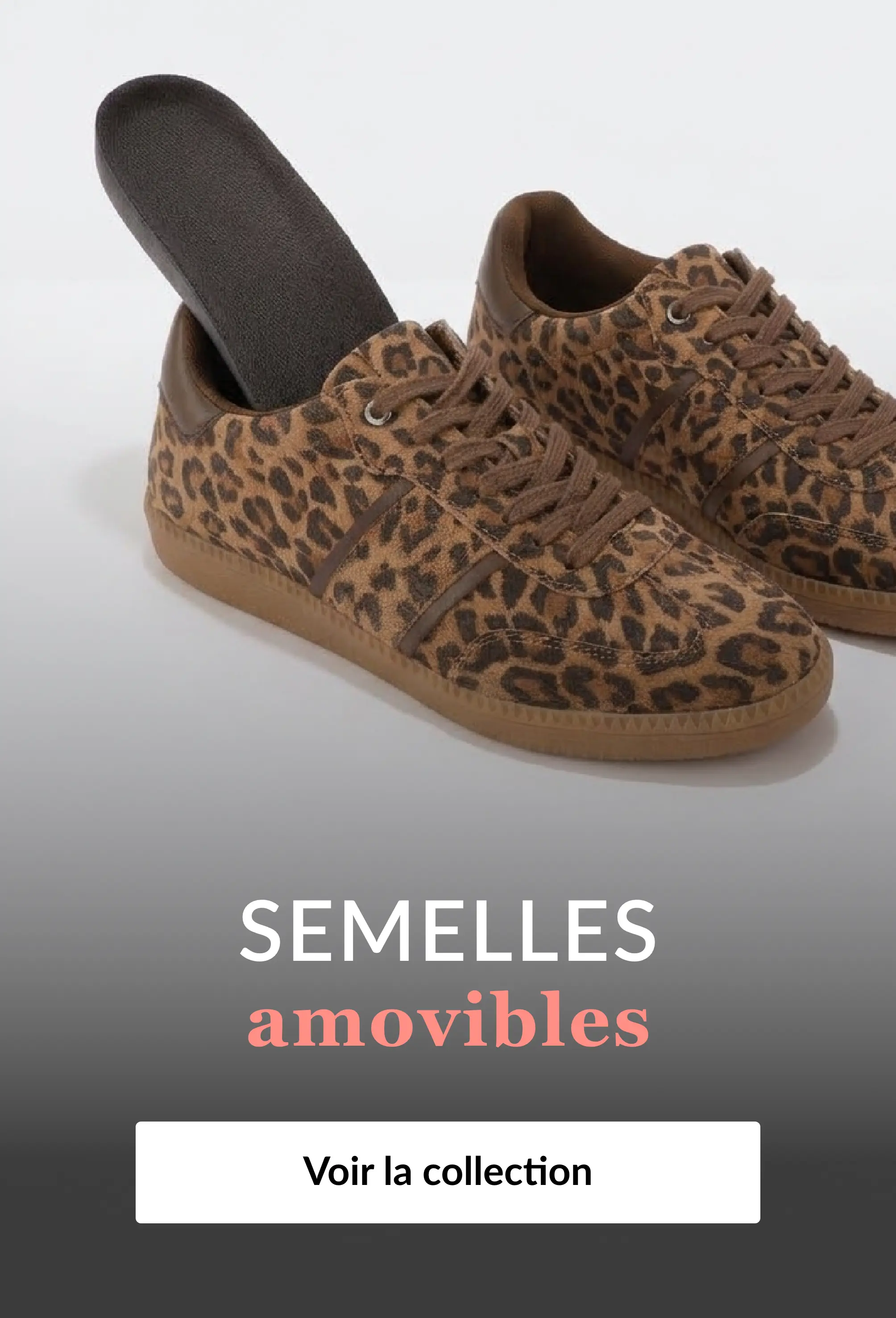 Découvrez notre sélection de chaussures avec semelles amovibles sur Blancheporte.fr