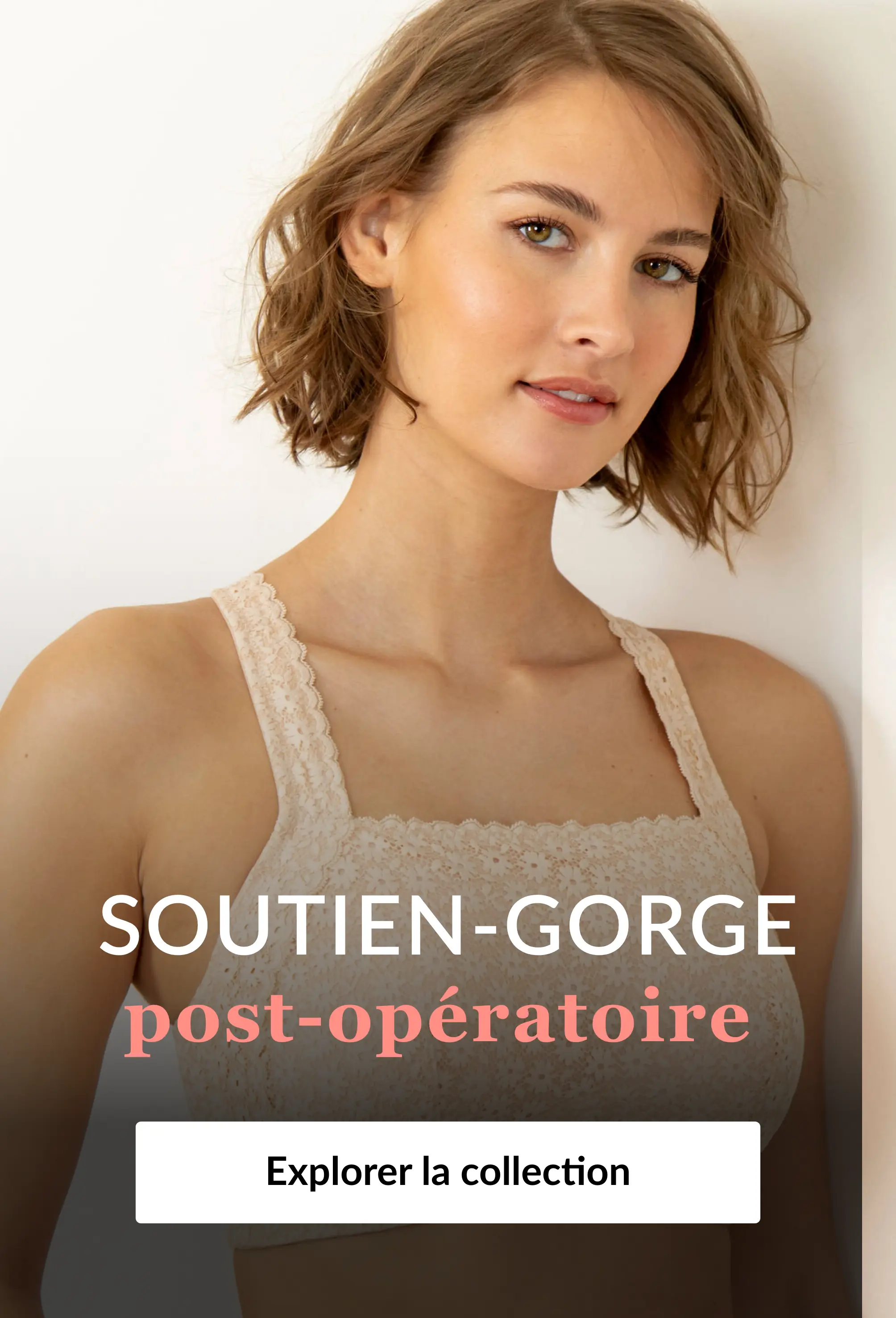 Découvrez notre sélection de soutien-gorges post-opératoire sur Blancheporte.fr
