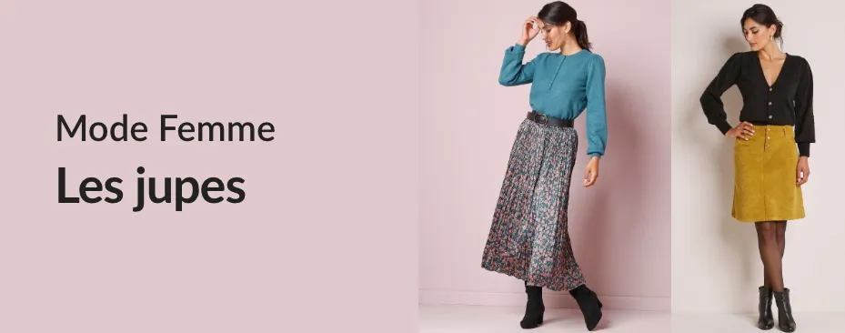 Découvrez tous nos derniers modèles de jupe femme Blancheporte : courte, mi-longues, plissées, en satin...