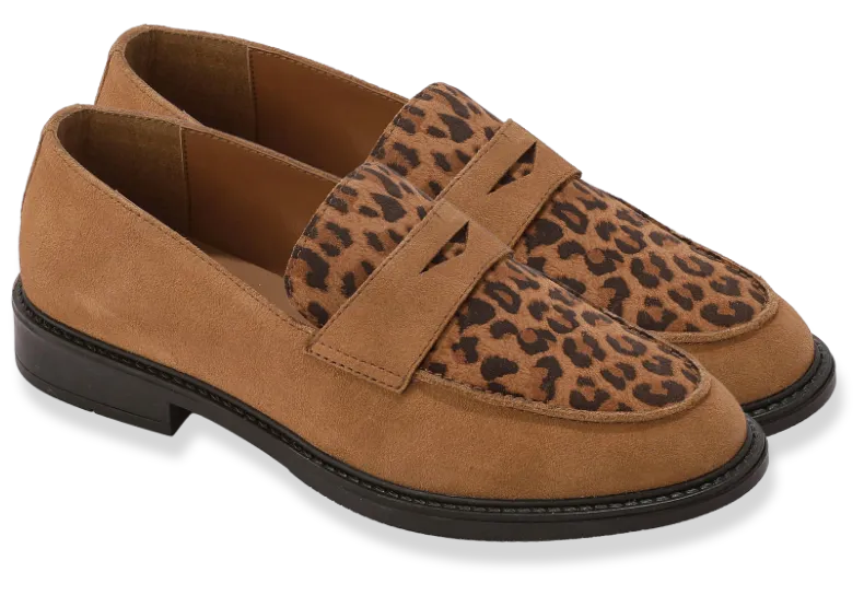Mocassins motif léopard - Blog Blancheporte