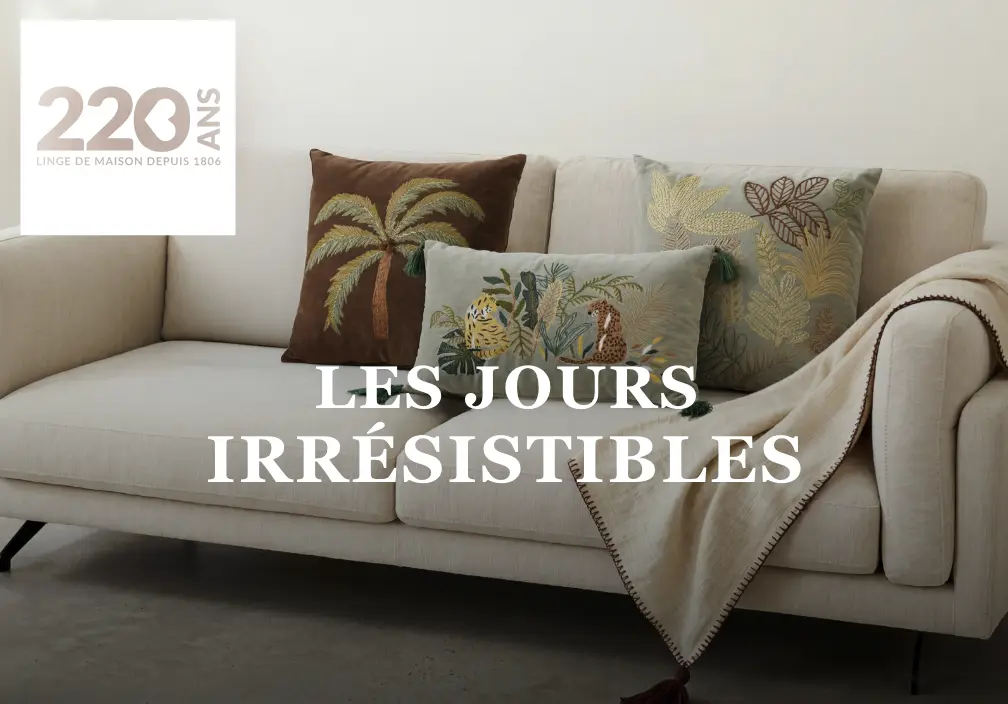 Les jours irrésistibles Blancheporte : découvrez notre sélection Maison premium