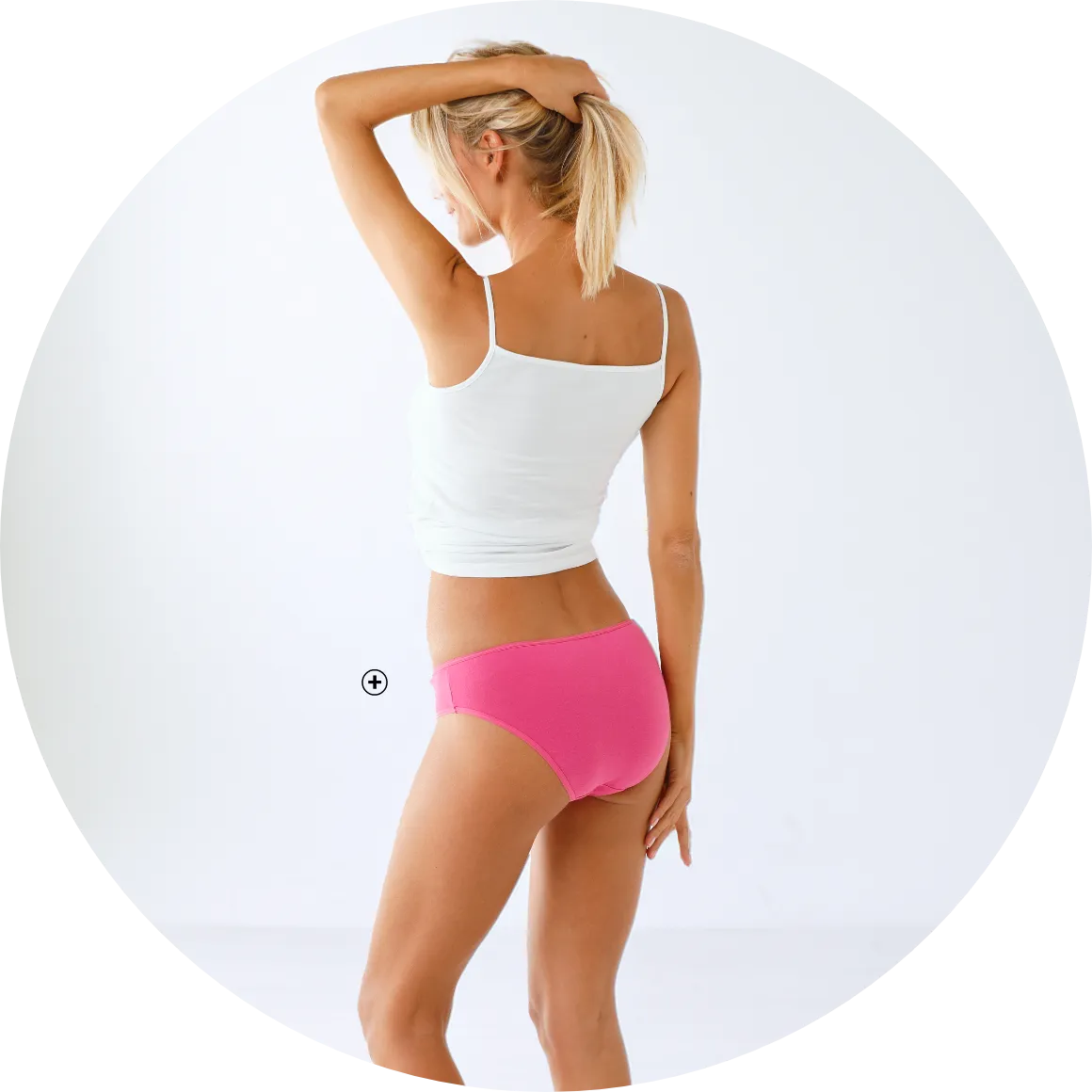 Lot de 10 culottes midi en coton stretch uni, matière élastique confortable qui épouse la silhouette – Blog Blancheporte