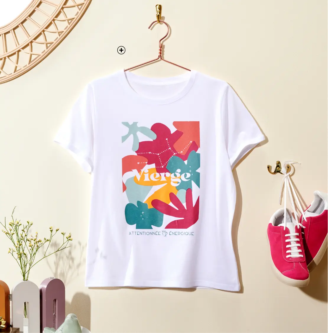 T-shirt astro signe vierge | Blancheporte